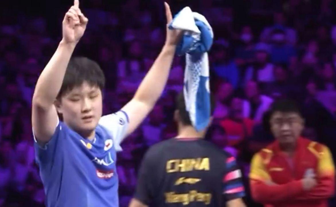 地走向王皓, 在张本智和 地走向王皓, 在张本智和